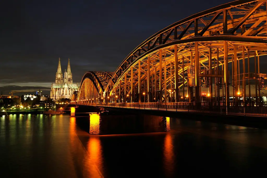 Architectural Photo of Bridge during Nighttime