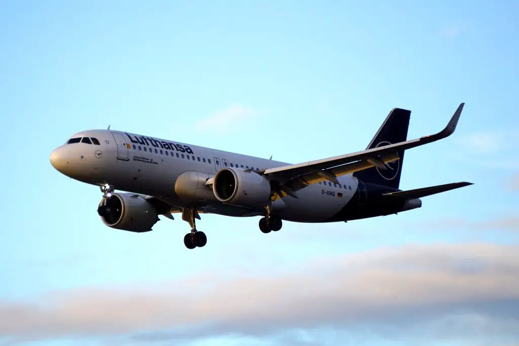 Lufthansa Frankfurt Airport Plane